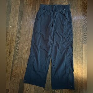Athleta wide leg navy pants